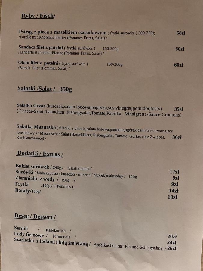 Zajazd Bialy Mlyn Sterlawki Wielkie Exterior photo